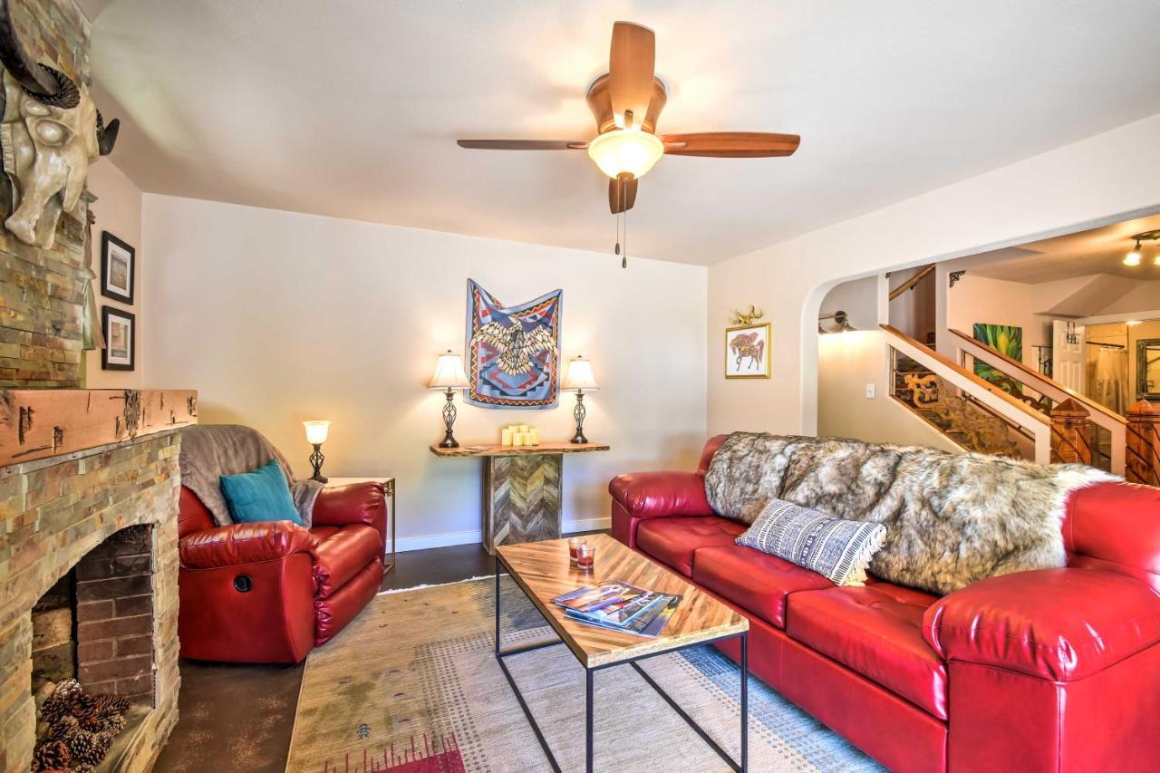 Cozy Home With Media Room Short Walk To Taos Plaza! 外观 照片